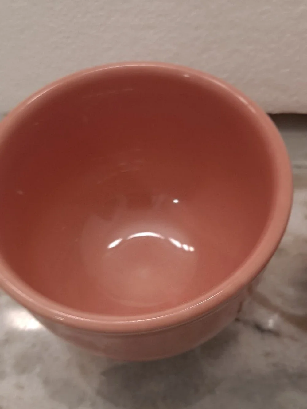 Homer Laughlin  FIESTA Coral Pink Dessert Plates and Bowls Set
